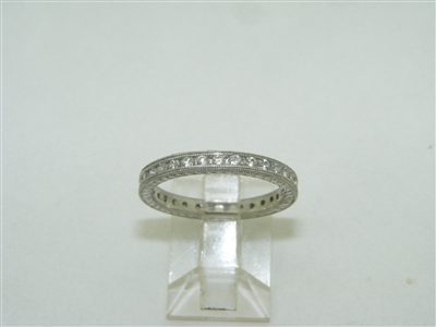 Platinum Eternity Wedding Band