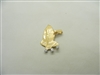 Praying Hands 14 K Yellow Gold Charm