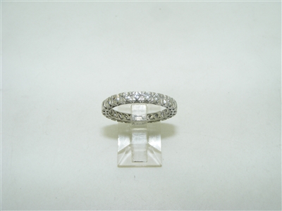 Platinum Eternity Diamond Band