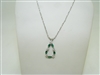 Beautiful Diamond and Emerald Necklace