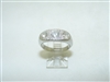 Vintage 14k White Gold Gorgeous Diamond Ring