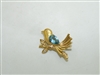 Gorgeous London Blue Topaz Birdy Pin