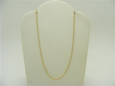 Pre-Owned Tiffany & Co Tag 18K Yellow Gold Chain