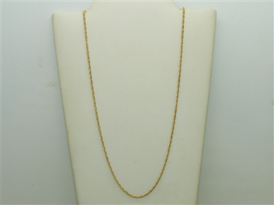 14k Yellow Gold Link chain