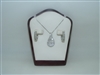 BEAUTIFUL Diamond earring and necklace set