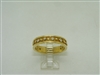 18k (750) yellow gold eternity band