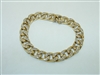 Beautiful Mens 14k Yellow Gold Bracelet