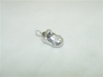 Baby Diamond Shoe Pendant