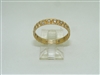 14k yellow gold eternity band