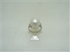 14k white gold diamond and south sea pearl