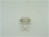 14k white gold diamond band