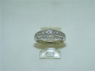 14k white gold Diamond ring