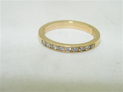 14k Diamond Band