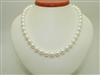 Yellow Gold Gorgeous Cultured Japanese Pearl Necklace