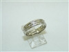 18k White Gold Diamond Band