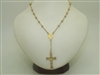 14k Yellow Gold Rosary