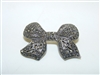 Vintage Silver Ribbon Pin