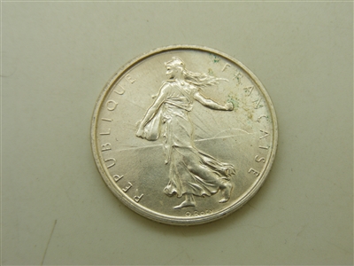 1965 French Coin 5 Francs