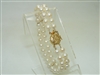 Double Row Cultured Pearl Bracelet