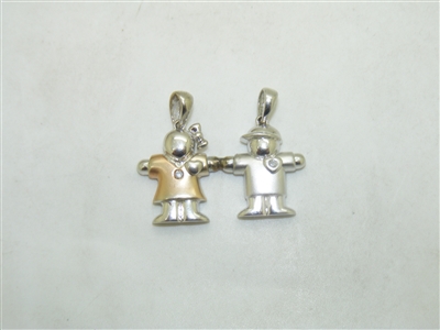 Couple Holding Hands Pendant