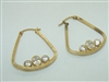 14k yellow gold Hoop Earrings