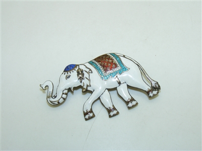 Vintage Sterling Silver Elephant
