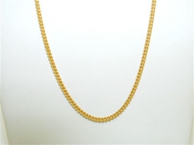 24k Yellow Gold Link Chain