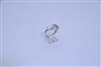 14k White Gold Diamond Snake Ring