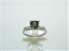 Green Sapphire Ring