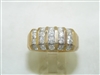 Special Diamond Yellow Gold Ring