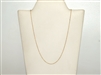 18k Yellow Gold â€‹Cable Chain Necklace