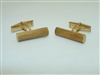 14k Yellow Gold Cuff Links