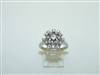 Vintage White Gold Diamond Ring