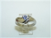 14k White Gold Tanzanite Ring