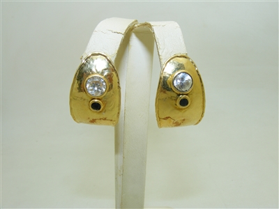 18k Yellow Gold earrings