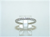 18k White Gold Diamond Band