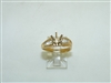 14k Yellow Gold Setting Ring