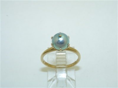 Vintage Cultured Pearl Ring