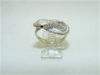 925 Sterling Silver Snake Ring