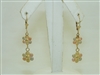 14k Flower Earrings