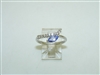 14k White Gold Marquise Tanzanite Diamond Ring