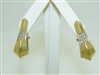 14k Yellow Gold Special Design Earrings