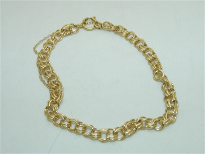 14k yellow Gold Charm Bracelet