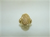 18k Yellow gold Solid Gold Ring