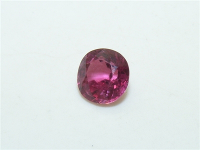 Round Natural Corundum Ruby Stone