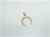 14k Yellow Gold Horse Shoe Pendant