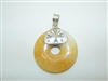 Sterling Silver Jade Pendant