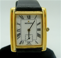 Gold Plated Movado Wristwatch