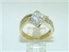 14k Yellow Gold Diamond Ring