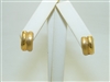 18k Yellow Gold Lever back Earrings